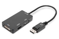 Digitus AV Converter AK-340418-002-S [DisplayPort - HDMI, DVI, VGA] 3840 x 2160 Pixel - thumbnail