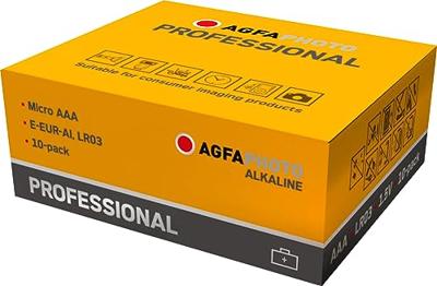 AgfaPhoto Professional AAA batterij (potlood) Alkaline 1.5 V 10 stuk(s)