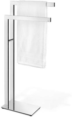 Zack Linea handdoekstandaard 80x15x38.5cm met 2 armen RVS glans 40046 Zack Linea handdoekstandaard 80x15x38.5cm met 2 armen RVS glans 40046