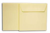 Envelop Papyrus Envelpack Design vierkant 140x140mm ivoor 894410 10 stuks - thumbnail