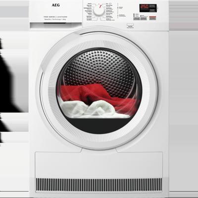 AEG 7000 serie SensiDry® Warmtepomp Droger 8 kg TR71CWZ84 AEG 7000 serie SensiDry® Warmtepomp Droger 8 kg TR71CWZ84
