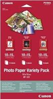 Canon VP-101 Photo Paper Variety Pack 10x15cm 2x5 vel - thumbnail
