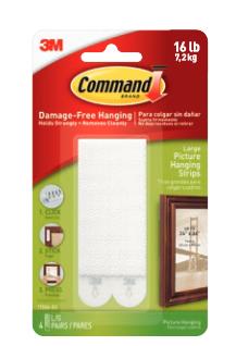 Bevestigingsstrip command groot klik vast 7.2kg wt