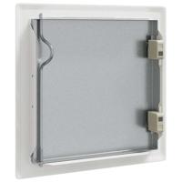 Toegangs paneel 2 pcs Wit 20 x 20 cm Staal - thumbnail