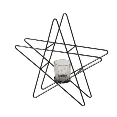 Boltze Home windlicht ster 29,5x27,5cm
