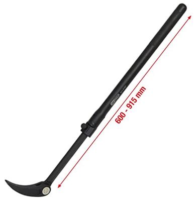 KS Tools 911.8187 Telescoop scharnier-rolkop-hendelijzer, 600-915mm
