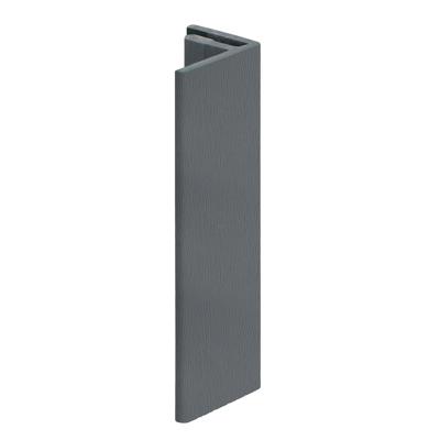 Keralit eindprofiel 17 mm Basaltgrijs (2806)