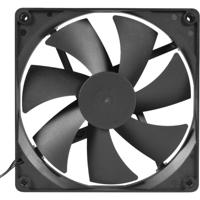 Alphacool core 140mm fan pwm 2500rpm case fan (zwart, 140 x 140 x 25 mm) - thumbnail