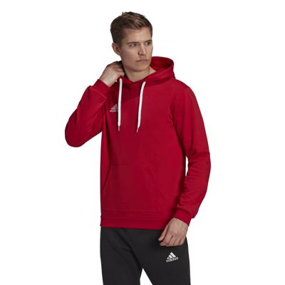 adidas Entrada 22 Sweat Hoodie Rood Wit adidas Entrada 22 Sweat Hoodie Rood Wit