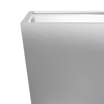 VidaXL Plantenbak 50x50x50 cm gegalvaniseerd staal