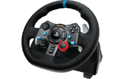 Logitech G G29 Stuurwiel + pedalen Playstation 3,PlayStation 4 Analoog USB 2.0 Zwart