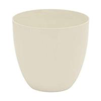 Bloempot Plastiken Beige Polypropyleen Ø 32 cm - thumbnail