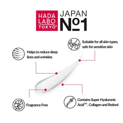 Hada Labo Tokyo Deep Wrinkle Corrector 15 ml Oog- en lip verzorging