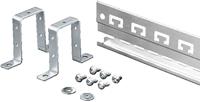 Rittal SZ 2388.650 2388.650 Montagerail Geperforeerd, C-profiel Aluminium Bont 1 stuk(s) - thumbnail
