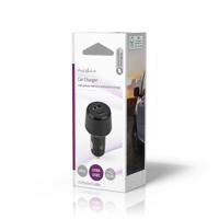Nedis Autolader | 2.0 / 3.0 / 3.25 A | Outputs: 2 | Poorttype: USB-A / USB-C | 65 W - CCPD65W100BK - thumbnail