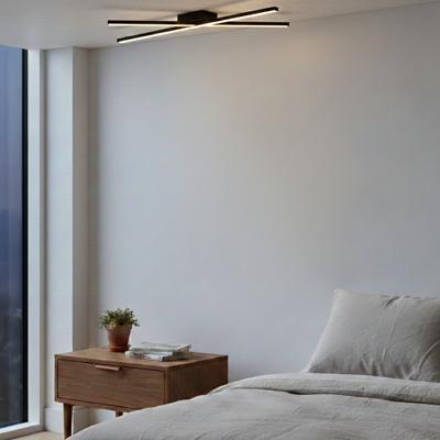 Lyora Design plafondlampAkro zwart - 9088116