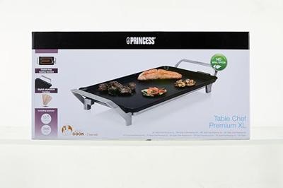 Princess 01.103110.01.001 Bakplaat 2500W Zwart/Zilver - thumbnail