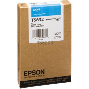 Epson Inktcartridge T6032 Origineel Cyaan C13T603200