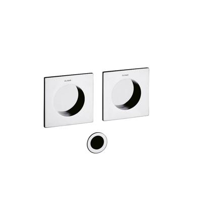 Olivari Schuifdeurkom Giotto Q chroom