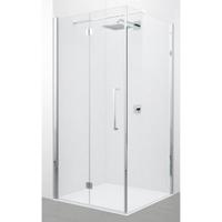 Novellini Young 2.0 2GS vouwdeur 90/92x200cm links voor zijwand FG chroom/helder y22gs89ls-1k - thumbnail