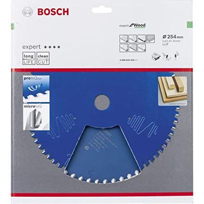 Bosch Accessories Expert for Wood 2608644342 Cirkelzaagblad 254 x 30 x 1.8 mm Aantal tanden: 54 1 stuk(s)