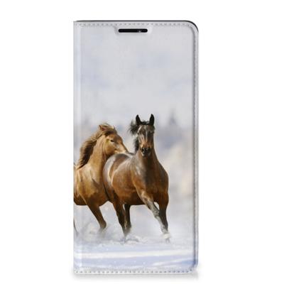 Motorola Edge 20 Pro | Hoesje maken | Paarden Motorola Edge 20 Pro | Hoesje maken | Paarden