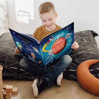 Boek met naam en foto - De kleine astronaut en naam - Hardcover XXL Boek met naam en foto - De kleine astronaut en naam - Hardcover XXL