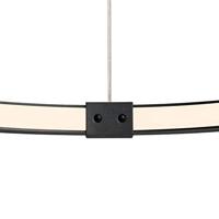 SLV Led hanglampOne 80 Ø 80cm dimbaar zwart - 1002911 - thumbnail