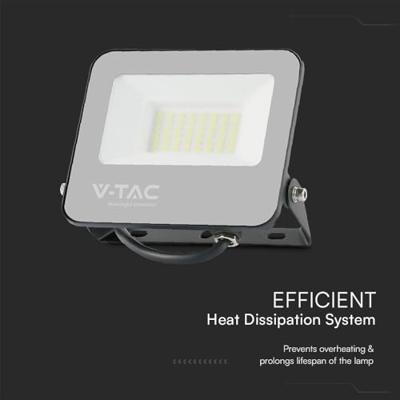 V-TAC VT-44031 23692 LED-schijnwerper Energielabel: C (A - G) 30 W Lichtkleur (naam): Natuurwit