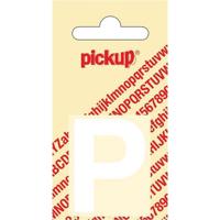 Plakletter Helvetica 40 mm Sticker witte letter p Pickup - Pickup - thumbnail