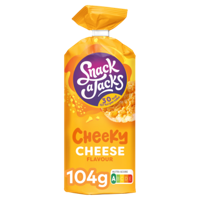 Rijstwafel snack-a-jacks cheese pak 104 gram - thumbnail