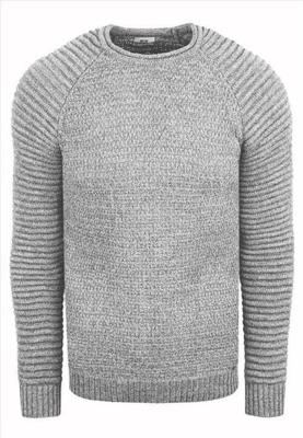 RustyNeal - Heren Trui - Grijs - Longsleeve - Modernfit