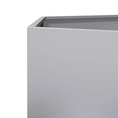 Plantenbak zeshoek 69x60x45 cm gegalvaniseerd staal