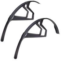 Polisport Spatbordset 28" r-mud 32mm - zwart - thumbnail