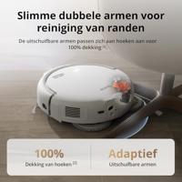 DJI ROMO S - Robot aspirapolvere e lavapavimenti con docking station - 25000 Pa - 260 ml - Bianco - thumbnail