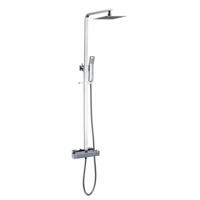 Regendouche opbouwset Best Design New-York Thermostatisch Vierkant - thumbnail