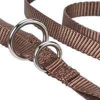 Nobby Trainingsriem Classic, 2 m x 10 mm, Bruin - thumbnail