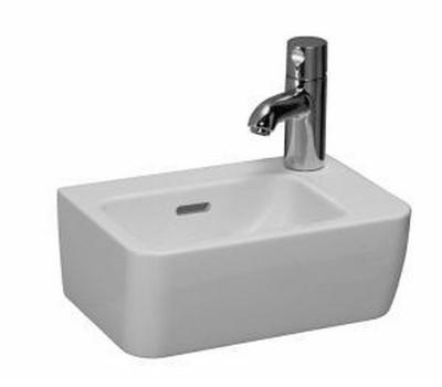 Laufen Pro A fontein 36x25x16.5cm 1 kraangat rechts met overloop keramiek wit h8169550001061 Laufen Pro A fontein 36x25x16.5cm 1 kraangat rechts met overloop keramiek wit h8169550001061