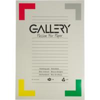 Gallery tekenpapier, 120 g, ft 29,7 x 42 cm, A3, houtvrij papier, blok van 24 vel - thumbnail