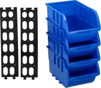 Kinzo 4 Stapelbakken XL met ophangrails - thumbnail