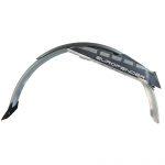 spatbordenset 26 inch 58 mm zilver - thumbnail