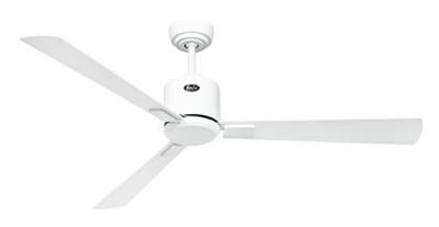 CasaFan ECO NEO III 132 WE-WE/LG WiFi Flügel Weiß/Lichtgrau Plafondventilator 27 W (Ø x h) 132 cm x 360 mm Wit Met afstandsbediening, Timer, Met wintermodus,