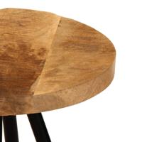 5-delige Barset massief mangohout - thumbnail
