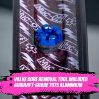 Muc-Off tubeless ventiel set 44mm blauw - thumbnail