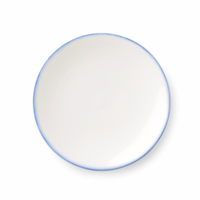 DIBBERN - Aqua Coupe - Dinerbord 28cm blue - thumbnail