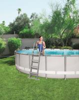 Bestway flowclear zwembadladder met 4 treden 122 cm - thumbnail
