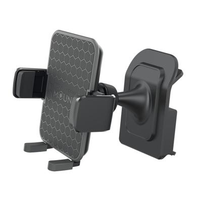 Celly MOUNTVENTPLUST houder Passieve houder Mobiele telefoon/Smartphone Zwart