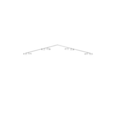 Lyora 8-lichts plafondlampOso wit - 9030919