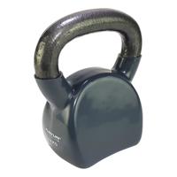 Tunturi Vinyl Kettlebell l 14KG l grijs - thumbnail