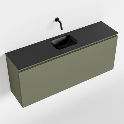 MONDIAZ OLAN 120cm toiletmeubel army. LEX wastafel urban midden geen kraangat MONDIAZ OLAN 120cm toiletmeubel army. LEX wastafel urban midden geen kraangat